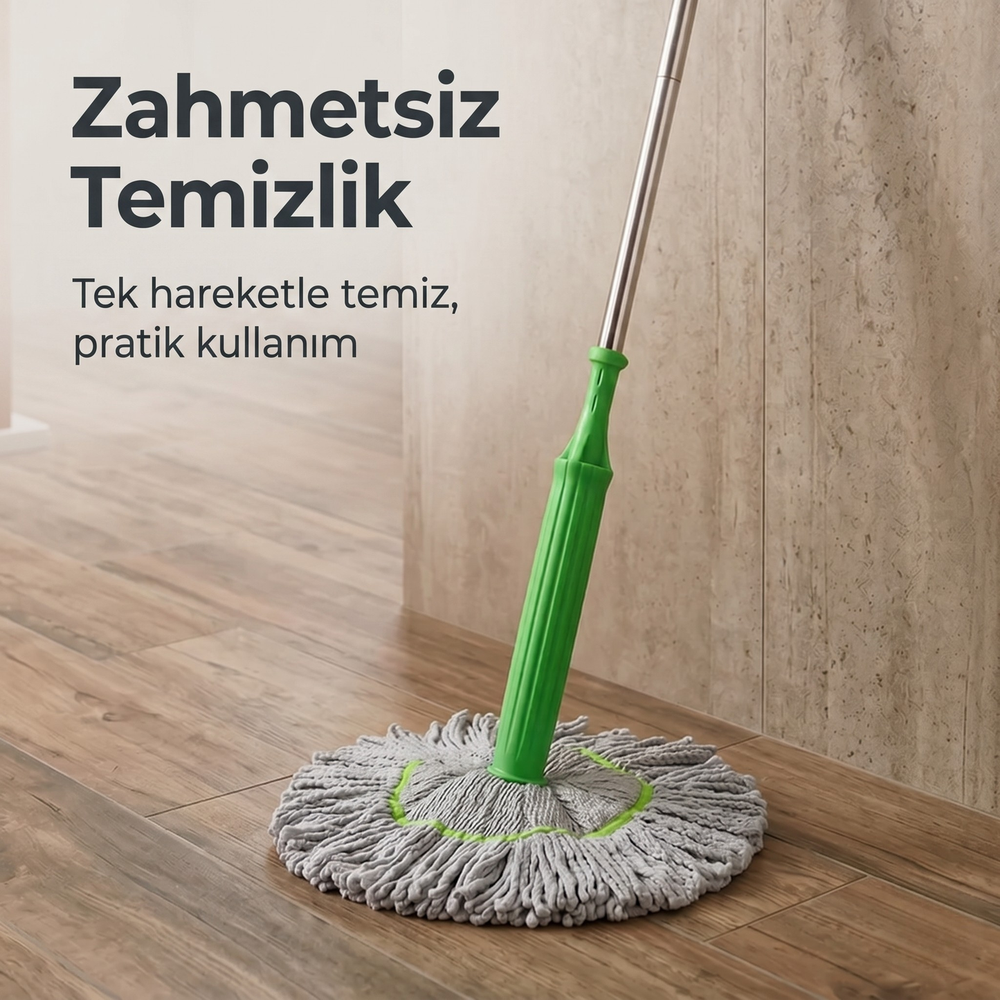 Hygiora 360° Profesyonel Mikrofiber Mop